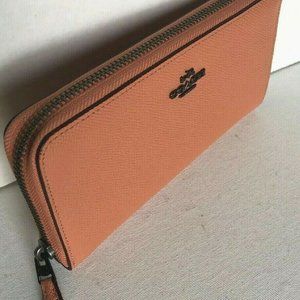 Coach Accordion Zip Wallet